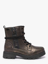Enkellaarsjes Mustang Goud women M0042010