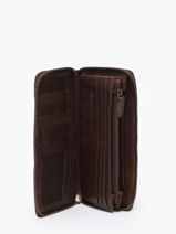 Portefeuille Heritage Leder Biba Bruin heritage BT10-vue-porte