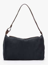 Schoudertas Leather Leder Biba Blauw leather BEV2L