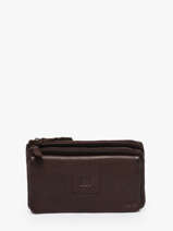 Portefeuille Leder Biba Bruin heritage BT34