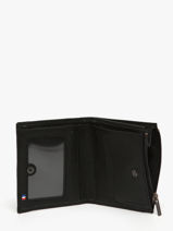 Portemonnee Madras Leder Etrier Zwart madras EMAD810-vue-porte