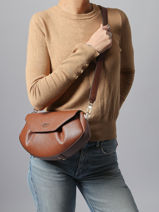 Cross Body Tas Amorette Guess Bruin amorette BG789820-vue-porte