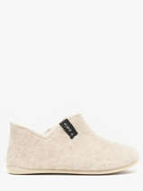 Pantoffels La maison de l'espadrille Beige women 8