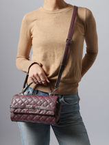 Cross Body Tas Idra Guess Violet idra GG815720-vue-porte