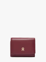 Portefeuille Th Icon Tommy hilfiger Rood th icon AW17737