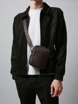 Cross Body Tas Etrier Bruin tolosa ETOL704S-vue-porte