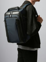 Business Rugzak Met 15" Laptopvak Samsonite Blauw spectrolite 4.0 158109-vue-porte