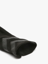 Handschoenen Isotoner Zwart women gloves 85255-vue-porte