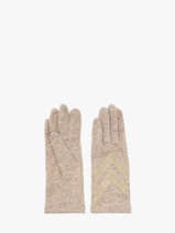 Handschoenen Isotoner Beige women gloves 85229