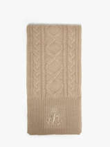 Sjaal Lauren ralph lauren Beige textile 54P04467