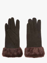 Handschoenen Isotoner Bruin women gloves 85358