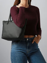 Schoudertas L.12.12 Concept Lacoste Zwart l.12.12 concept NF2037PK-vue-porte