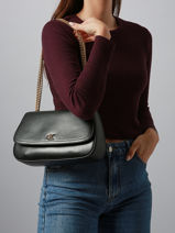 Cross Body Tas Hardware Monogram Calvin klein jeans Zwart hardware monogram 4F3171G-vue-porte