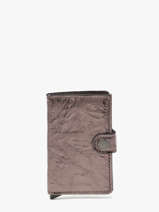 Kaarthouder Mini Wallet Crunch Leder Secrid Bruin crunch MCR