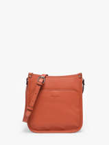 Cross Body Tas Confort Leder Hexagona Oranje confort 466120