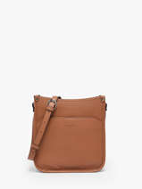 Cross Body Tas Confort Leder Hexagona Bruin confort 466120