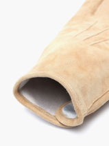 Handschoenen Omega Beige men gloves S-vue-porte
