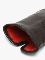 Handschoenen Omega Zwart women gloves L-vue-porte