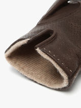 Handschoenen Omega Bruin men gloves L-vue-porte