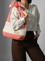 Longchamp Le pliage cocooning Schoudertas Roze-vue-porte