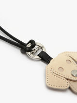 Longchamp Porte-cl�s re-play saisonnier Sleutelhanger Bruin-vue-porte