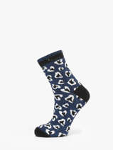 Sokken Cabaia Blauw socks women SON