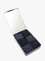 Sokken Tommy hilfiger Blauw socks 71235373-vue-porte