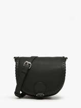 Cross Body Tas Bobo S Leder Paul marius Zwart vintage S