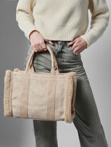 Handtas A4 Formaat Norilsk Miniprix Beige norilsk S025-vue-porte