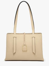 Schoudertas Torsade Leder Etrier Beige torsade ETOS173L