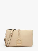 Portemonnee /cross Body Etrier Beige torsade ETOS0142