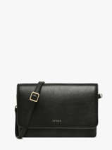 Cross Body Tas M Tradition Leder Etrier Zwart tradition ETRA207M