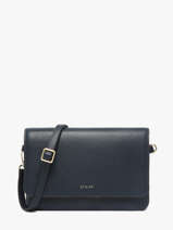 Cross Body Tas M Tradition Leder Etrier Blauw tradition ETRA207M