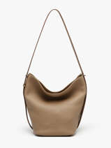 Schoudertas Rugzak M Cavalier Leder Etrier Beige cavalier ECLR126M