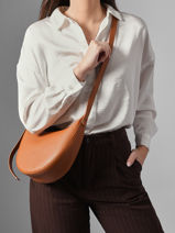 Longchamp Le foulonn� Cross bodytas Bruin-vue-porte