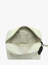 Wash Bag Small  Rains Groen travel 15580-vue-porte