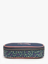 Pennenzak Vintage Fantasy 1 Compartiment Cameleon Blauw vintage fantasy PLUM