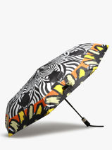 Automatische Paraplu Zebra Lancel Veelkleurig parapluie L237-vue-porte