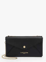 Portefeuille Sierra Leder Lancaster Zwart sierra pm 15