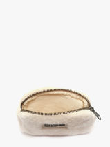 Portemonnee Hindbag Beige teddy TE-vue-porte
