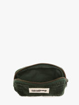 Portemonnee Hindbag Groen velours V-vue-porte