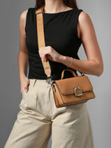 Cross Body Tas S Altesse Leder Etrier Geel altesse EALT048S-vue-porte
