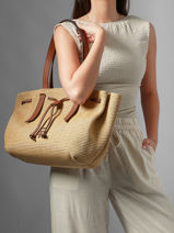 Schoudertas Brumby Estival Leder Etrier Bruin brumby estival EBRS150L-vue-porte