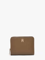 Portefeuille Th Icon Tommy hilfiger Bruin th icon AW17742