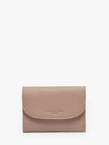 Portefeuille Paris Leder Lancaster Beige paris pm 24