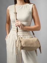 Cross Body Tas Country Etrier Beige country ECOU203M-vue-porte