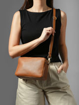 Cross Body Tas Tradition Leder Etrier Bruin tradition ETRA141M-vue-porte