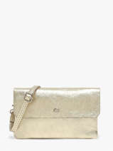 Cross Body Tas Nine Leder Milano Goud nine NI23067