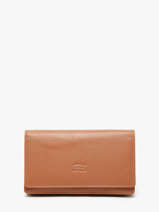 Portefeuille Caviar Leder Crinkles Bruin caviar 14001