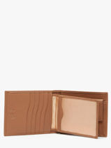 Portefeuille Leder Crinkles Bruin caviar 14023-vue-porte